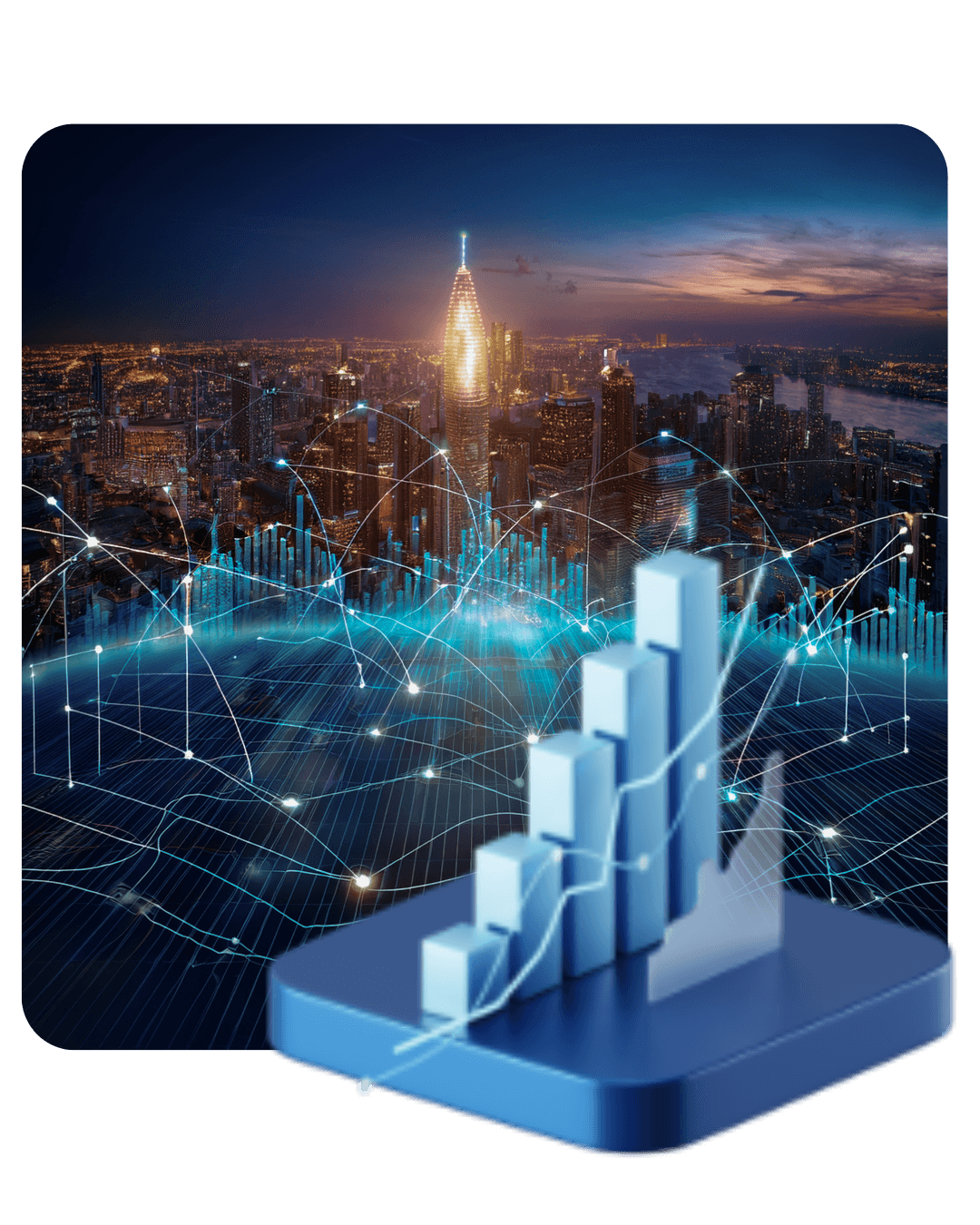 Illustration of brokerage workflow growth progression